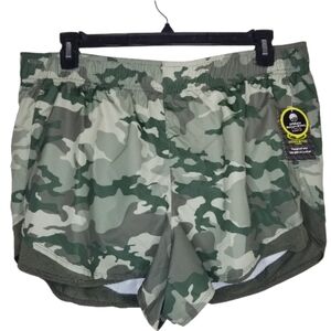 Athletic Works Running Shorts Womens XXL 20‎ Camo